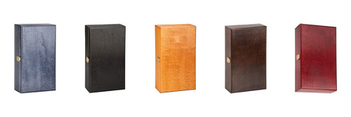 Double bottle wooden luxury - double,