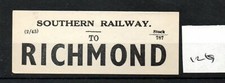 Southern Railway. SR - Luggage