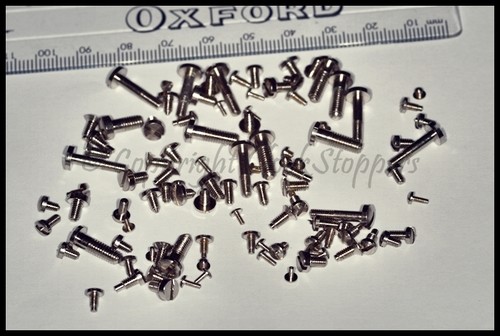 Nickel screws straight head - nickel,