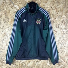 Adidas Retro Track Jacket Tracksuit Top Rapid Vienna SK Rapid Wein Green 2006