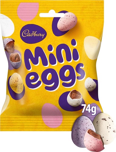 Cadbury mini eggs bag - eggs, crunchy