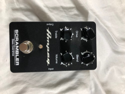 Ampeg scrambler bass overdrive - ampeg,