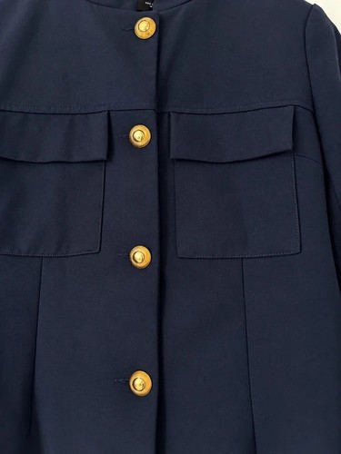Zara navy military style - navy,