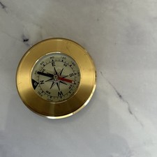 Handheld Copper Compass For Outdoor Navigation Pocket Size Camping Compass