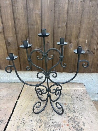 Wrought iron gothic stepped - wrought,