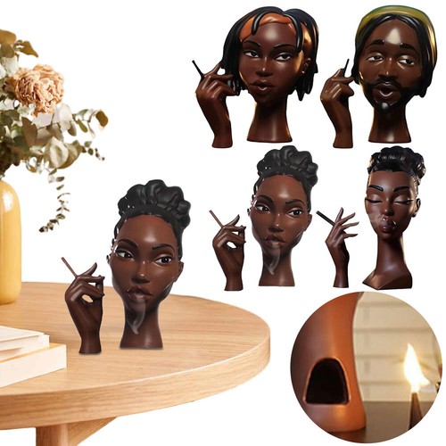 Headscents head incense burner - headscents-head,