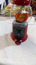 Jelly Belly Bean Dispenser Machine - Die Cast Dispenser With Glass Globe VGC
