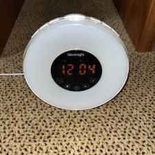 Silentnight Sunrise Sunset Wake-Up Alarm Clock 38080 Model JW-6639F 