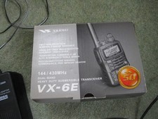 Yaesu VX-6 Dual Band Heavy Duty Submerisible Transceiver 144/430MHz