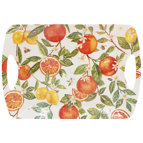 Large serving tray oranges - serving,