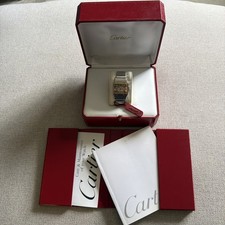 Cartier Santos Galbee Steel &