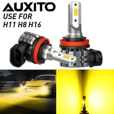 AUXITO 2X Yellow LED Bulb Kit