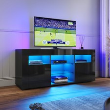 120cm High Gloss TV Table