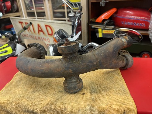 Suzuki gt750 centre - centre, exhaust