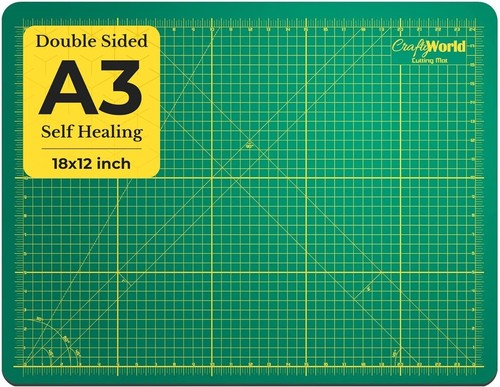 Cutting and crafting mat - and,