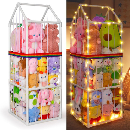 Soft storage stuffed animals - storage,