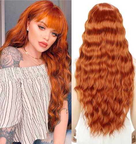Ginger long hair wigs for - hair,