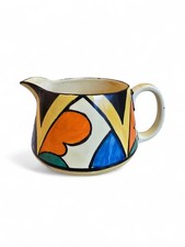 Clarice Cliff Middle Size DOUBLE V PERTH JUG C.1929