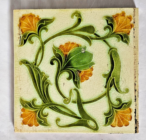 Pilkington floral antique art - pilkington,