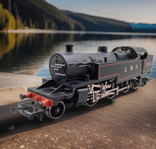 Hornby r088 lms black - black, 2-6-4t