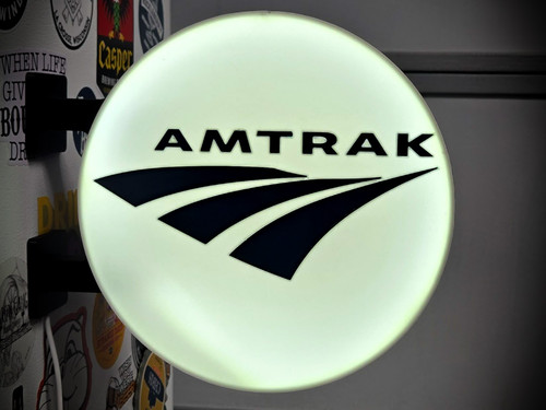 Amtrak inch round light - round,