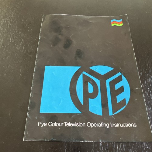 Pye colour television - pye,