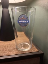 Vintage Thwaites Lancaster Bomber Pint Glass 