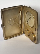 An Art Deco German Silver Gilt