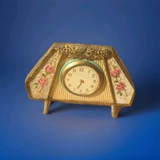 Boudoir Clock Petit Point