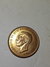 King George VI Penny 1937-1940