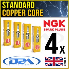 4x NGK BKR6EZ 4619 Standard