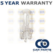 10x Side Light Bulbs 501 12V