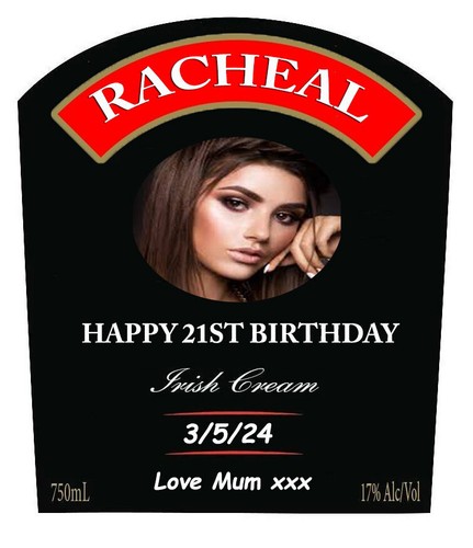 Personalised baileys irish - personalised,