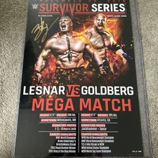 WWE Brock Lesnar Goldberg Dual