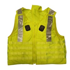Yaffy Molle Tactical Vest Utility Hi Vis Viz Security Model 982 Grade C