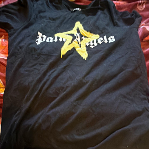 Palm angels black cotton - palm,