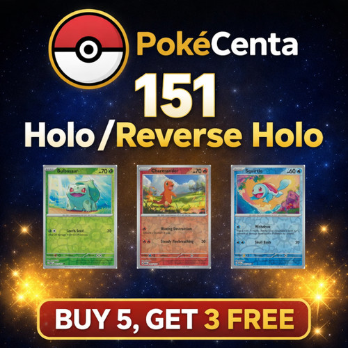 Pokemon 151 holo reverse - -, holo/reverse