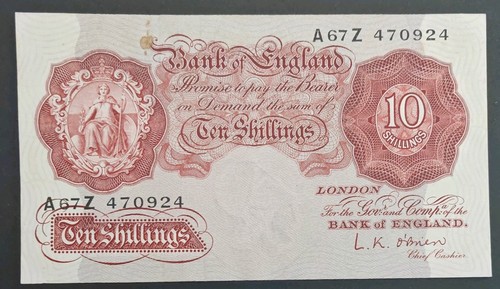 Bank england shillings - bank, 10