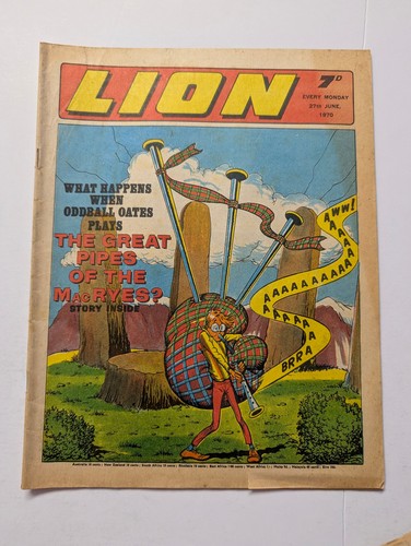 Lion comic 27th - comic,