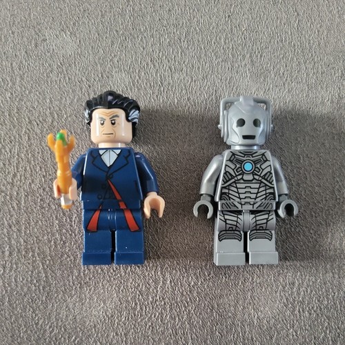 Lego who minifigs cyberman - dr,