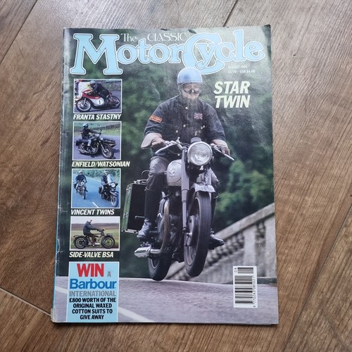 The classic motorcycle august - the,