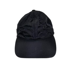 PRADA - Black Nylon Cotton Hat