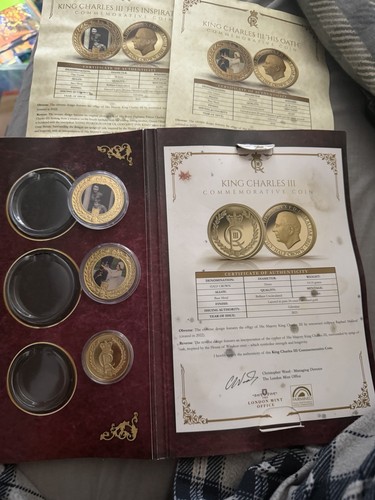 Coronation collection coins - collection, of