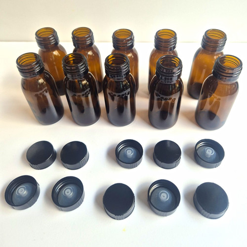 60ml amber glass reagent - amber,
