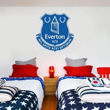Everton FC Official Crest Wall Mural Sticker