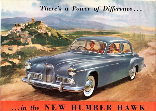 Humber hawk mkvi 1954 1955 - hawk, 1954-1955