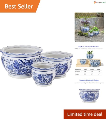 Elegant blue white ceramic - elegant, &