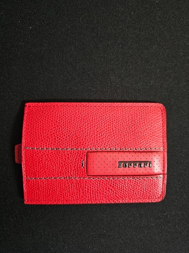 Ferrari leather card holder - ferrari, cc
