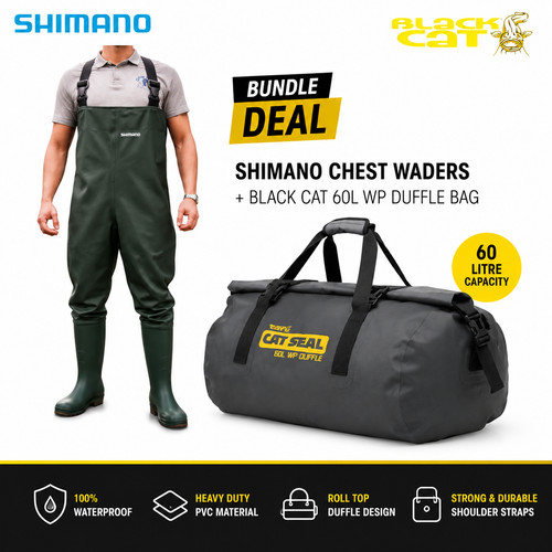 Shimano chest waders - chest, uk