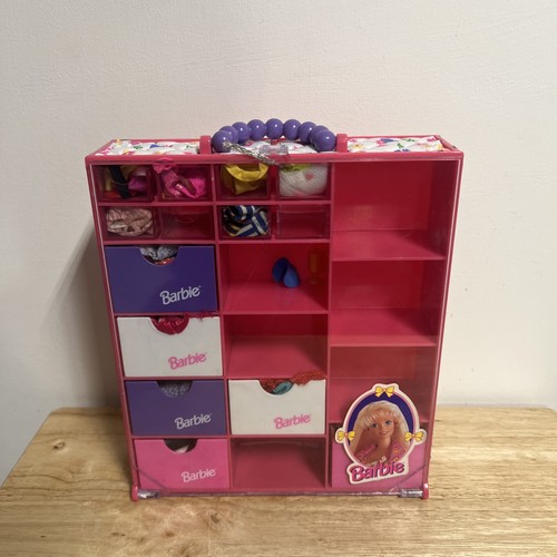 1993 pink barbie wardrobe - 1993,